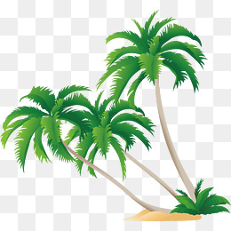 260x260 Coconut Tree Vector Png, Vectors, Psd, And Clipart For Free