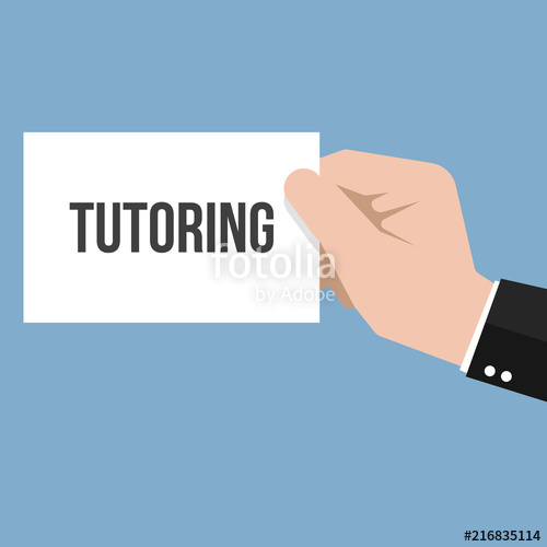 500x500 Man Showing Paper Tutoring Text Stock Image And Royalty Free