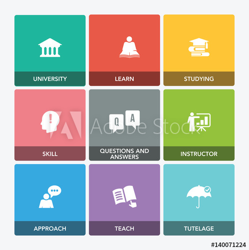 499x500 Tutoring Icon Set