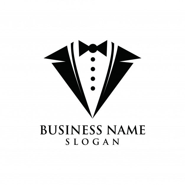 626x626 Tuxedo Logo Graphic Modern Shape Symbol Vector Premium Download