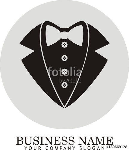 431x500 Vector Tuxedo With Bow Tie.vector Illustration Stock Image And