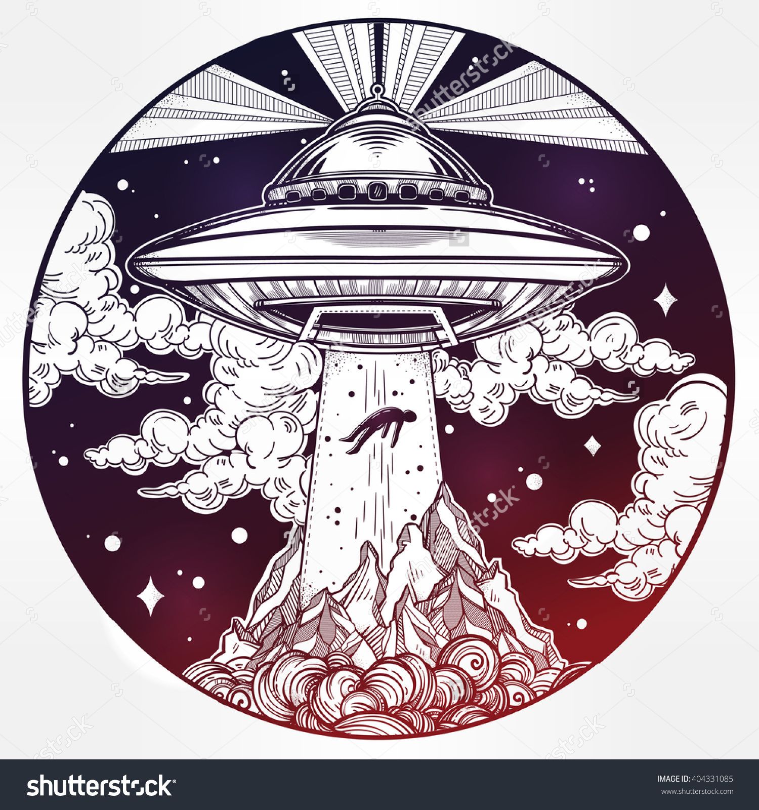 1500x1600 Drawn Ufo Vector