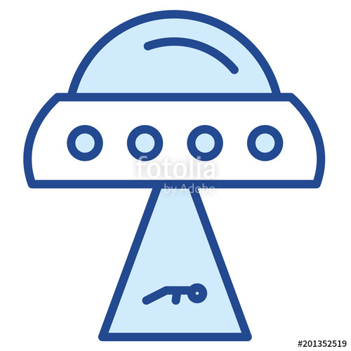 500x500 Ufo Vector Icon Stock Image And Royalty Free Vector Files On