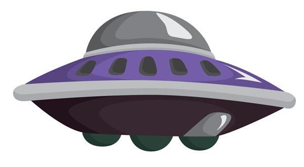 600x330 Ufo Spaceships Vector Cartoons