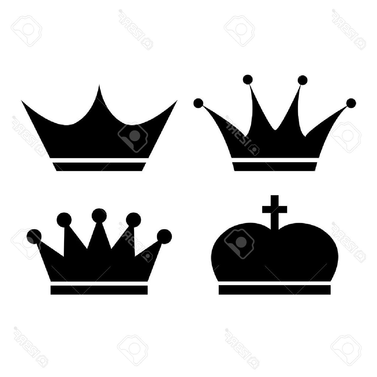 1300x1300 Unique Crown Vector Icon Pictures