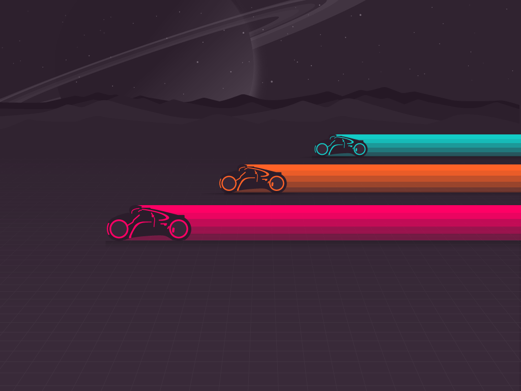 1024x768 Unique Vector Illustrations By Marko