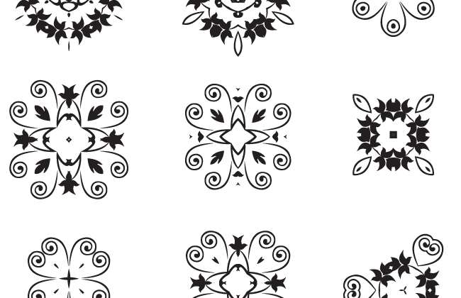 650x420 15 Free Unique Decorative Vector Elements Edition