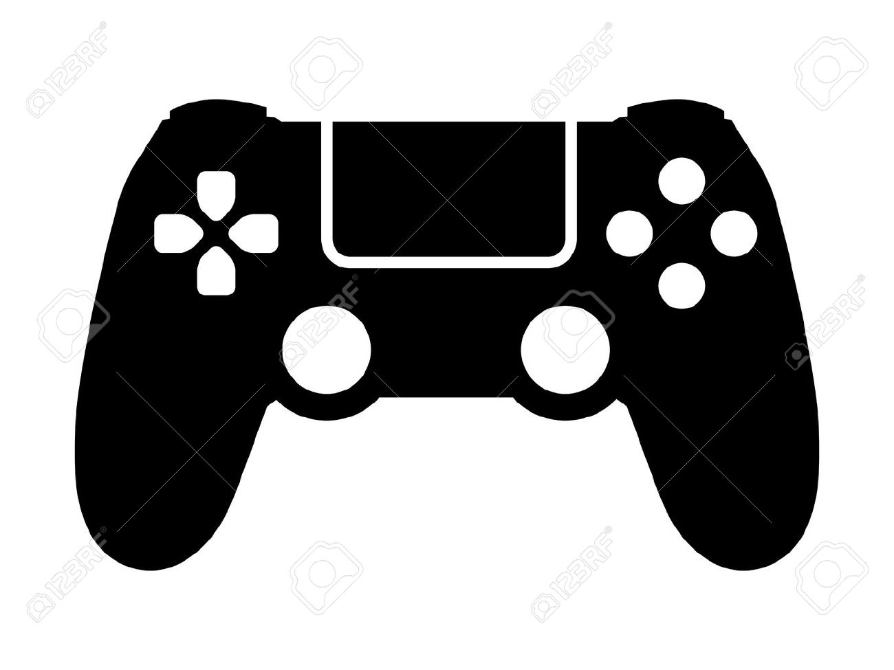 1300x975 Controller Clipart Vector ~ Frames ~ Illustrations ~ Hd Images
