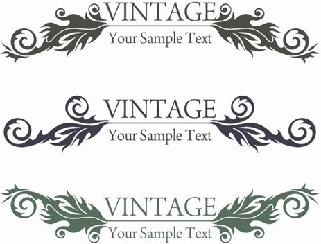 463x352 Free Vintage Swirl Vectors Free Vector Download (9,681 Free Vector