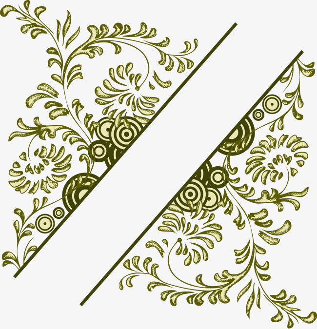 650x675 Vector Vintage Floral Frame Illustration, Flower Boxes, Frame