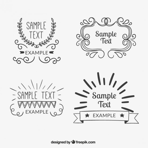 626x626 Vintage Badges Collection Vector Free Download
