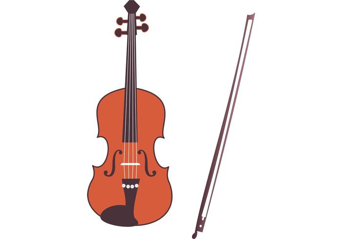 700x490 Free Violin Vector