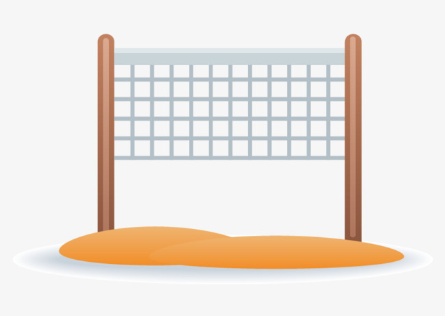 650x461 Vector Beach Volleyball Net, Beach Vector, Volleyball Vector