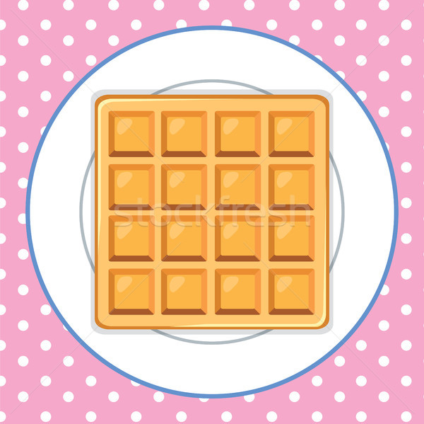 600x599 Waffle Stock Vectors, Illustrations And Cliparts Stockfresh