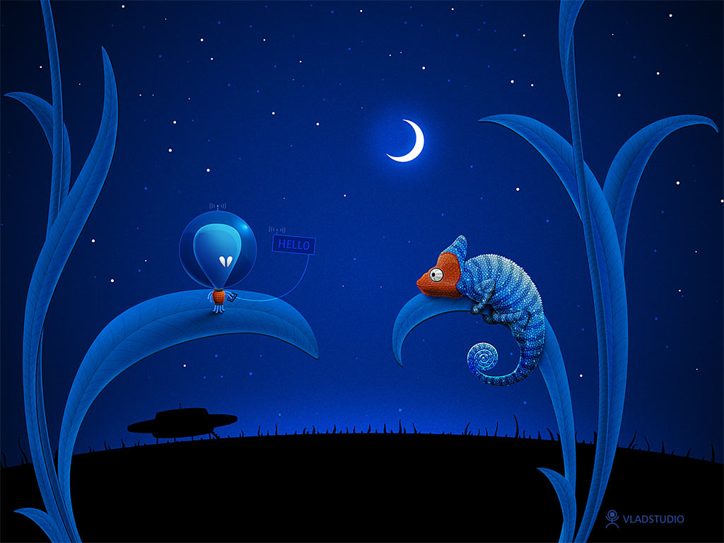 1024x768 Vlad Studio, Free Vector Wallpaper Sets