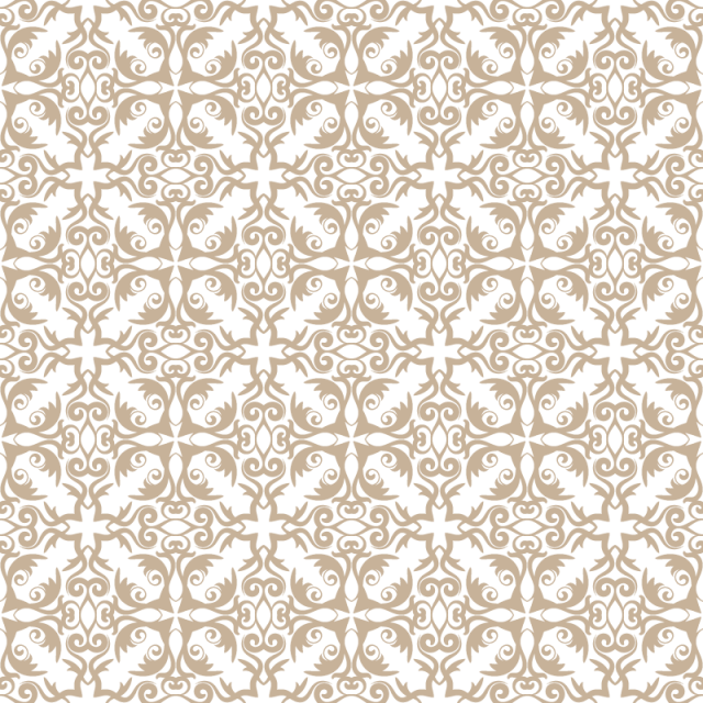 640x640 Floral Pattern. Wallpaper Baroque, Damask. Seamless Vector