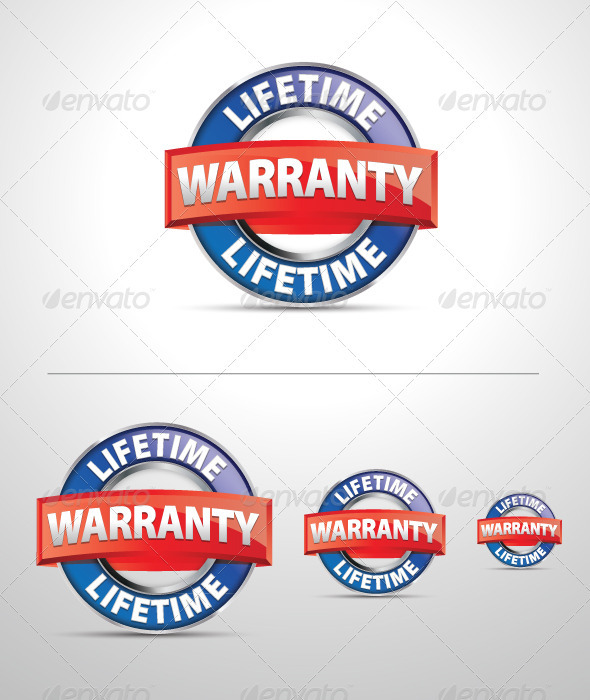 590x700 Vector Lifetime Warranty Icon By Grafiko Graphicriver