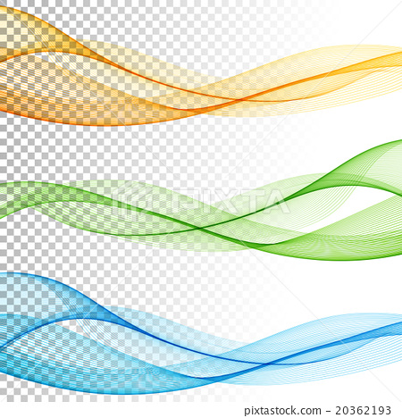 450x468 Abstract Smooth Color Wave Vector Set