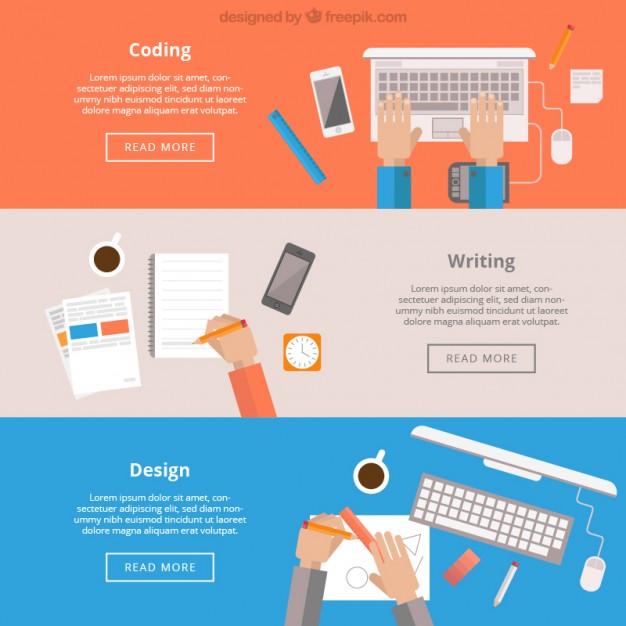 626x626 Office Banners Vector Free Download