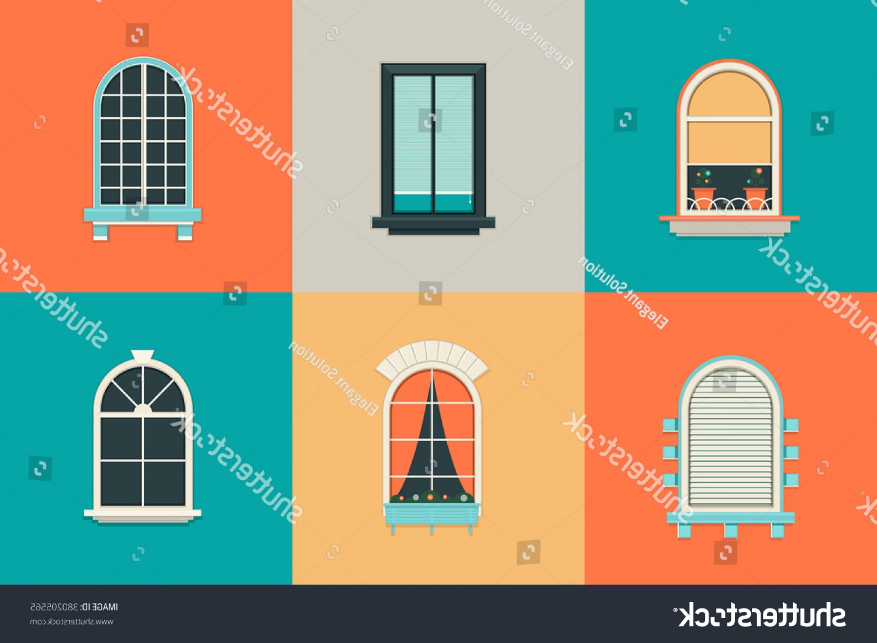 1800x1321 Vector Window Shape Orangiausa