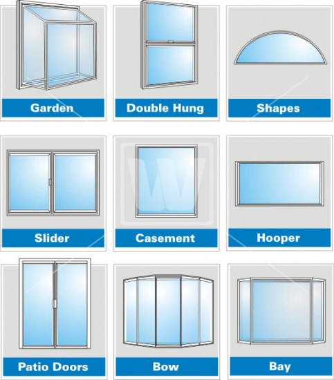 483x550 Vector Windows