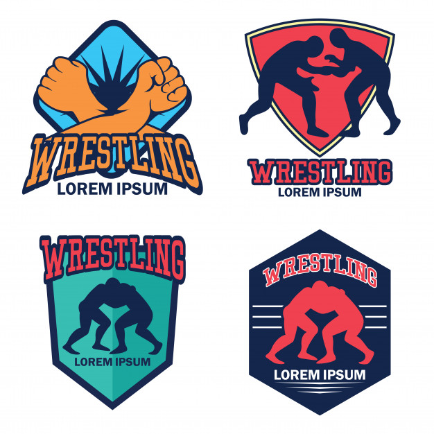 626x626 Wrestling Logo Vector Premium Download