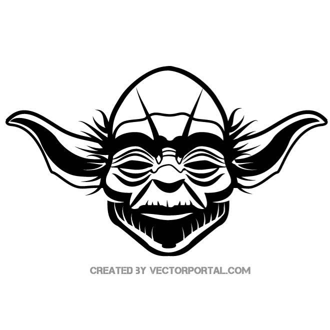 660x660 Character Yoda Vector Image