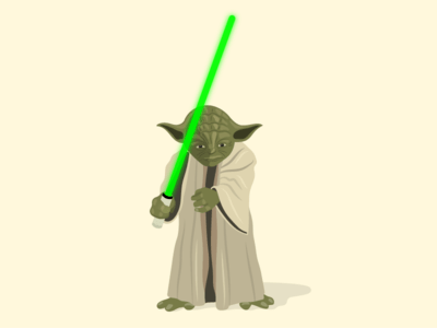 400x300 Free Star Wars Yoda Vector