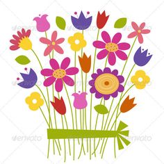 236x236 7 Best Vectores De Flores Images Vector Design