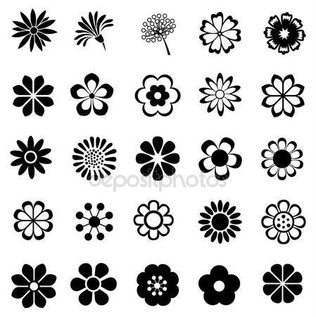 449x450 Conjunto De Vectores De Flores Vector De Stock Chartcameraman