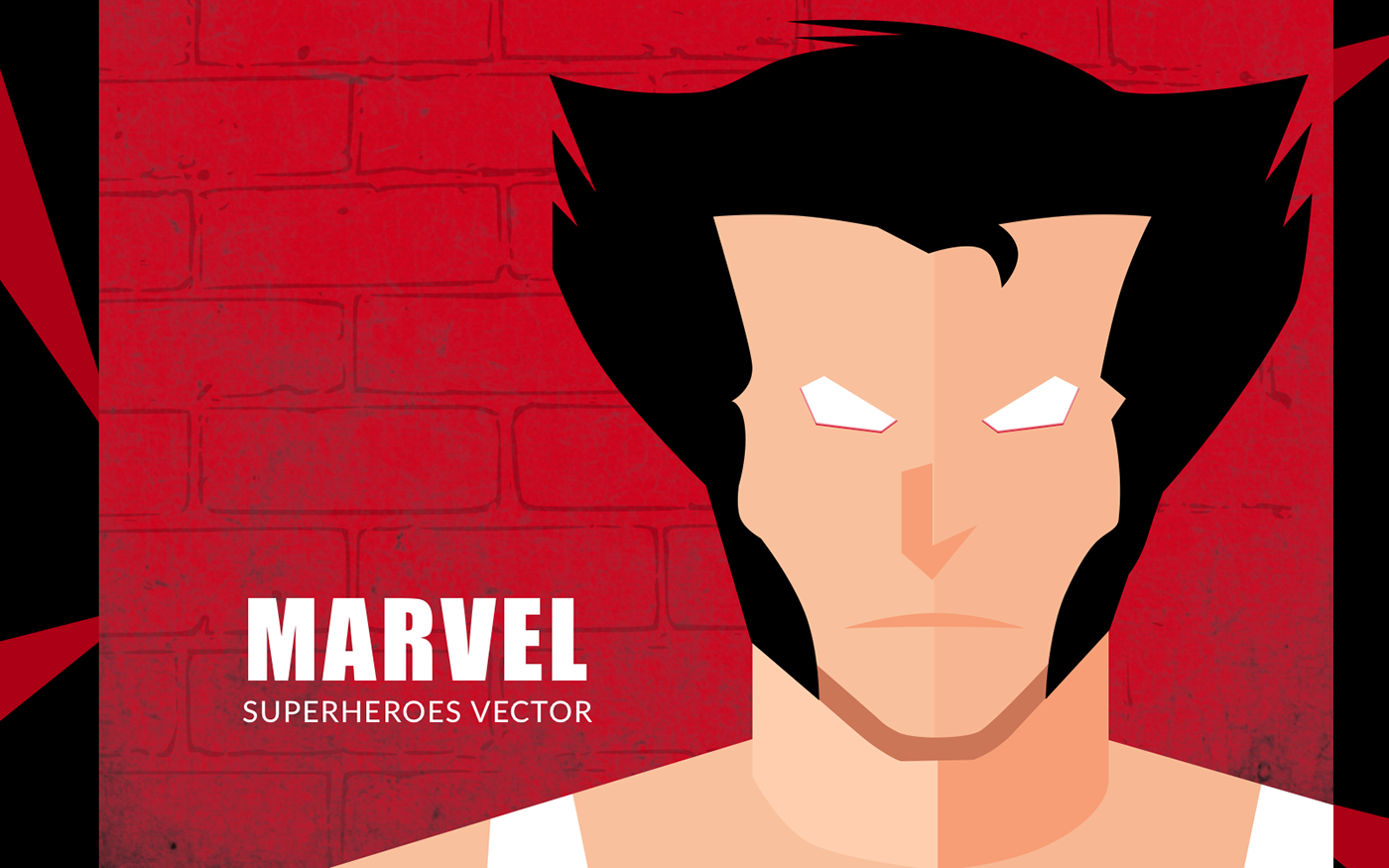 1400x875 Marvel Superheroes Vector Design On Behance