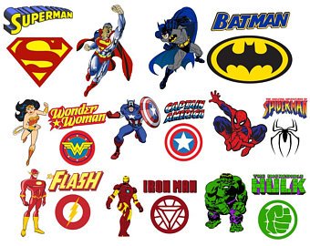 340x270 Super Hero Logos Etsy