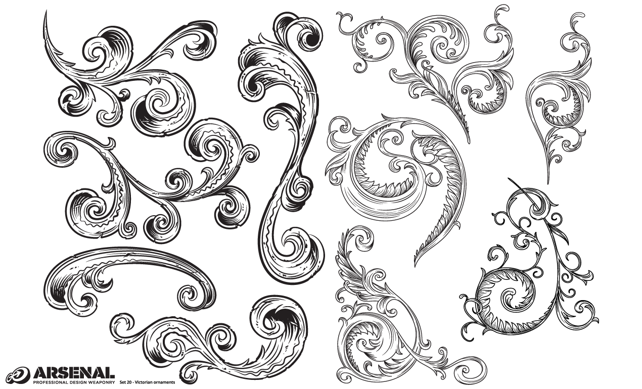 1270x770 20 Vector Ornament Images