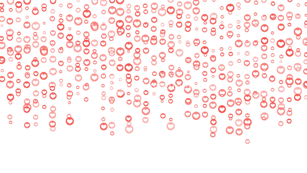 1000x563 Social Network Like Icons Background Vector. Live Stream Social