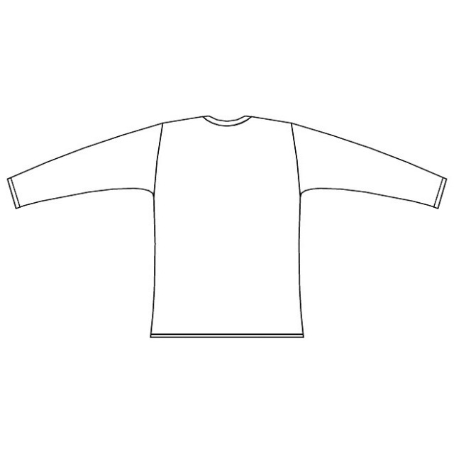 640x640 Get Long Sleeved Shirt Back View Download