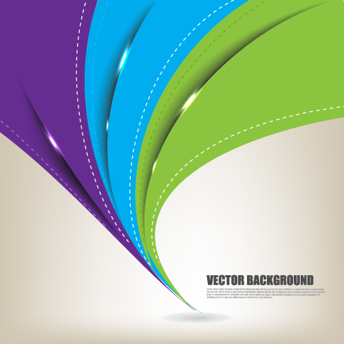 500x500 Set Of Ornate Waves Vector Background 22 Free Download