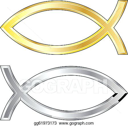 450x442 Gold Fish Christian Clip Art 1 Vector Site O Symbol Template