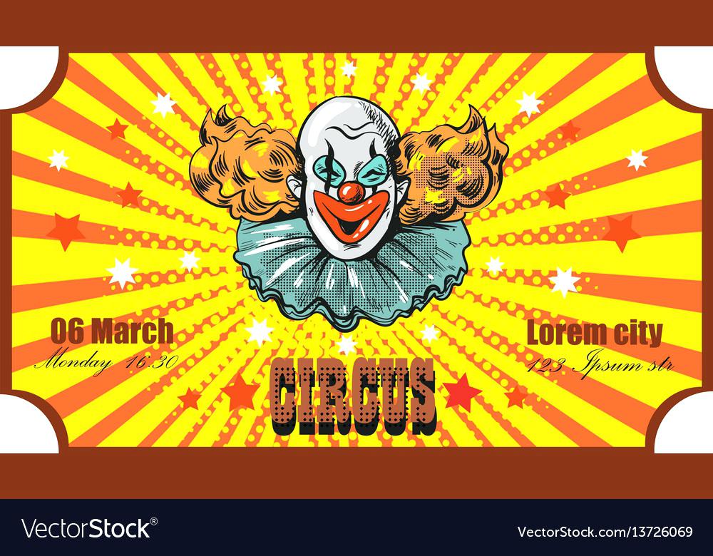 1000x780 Vintage Circus Flyer Template Free Haydenmedia.co