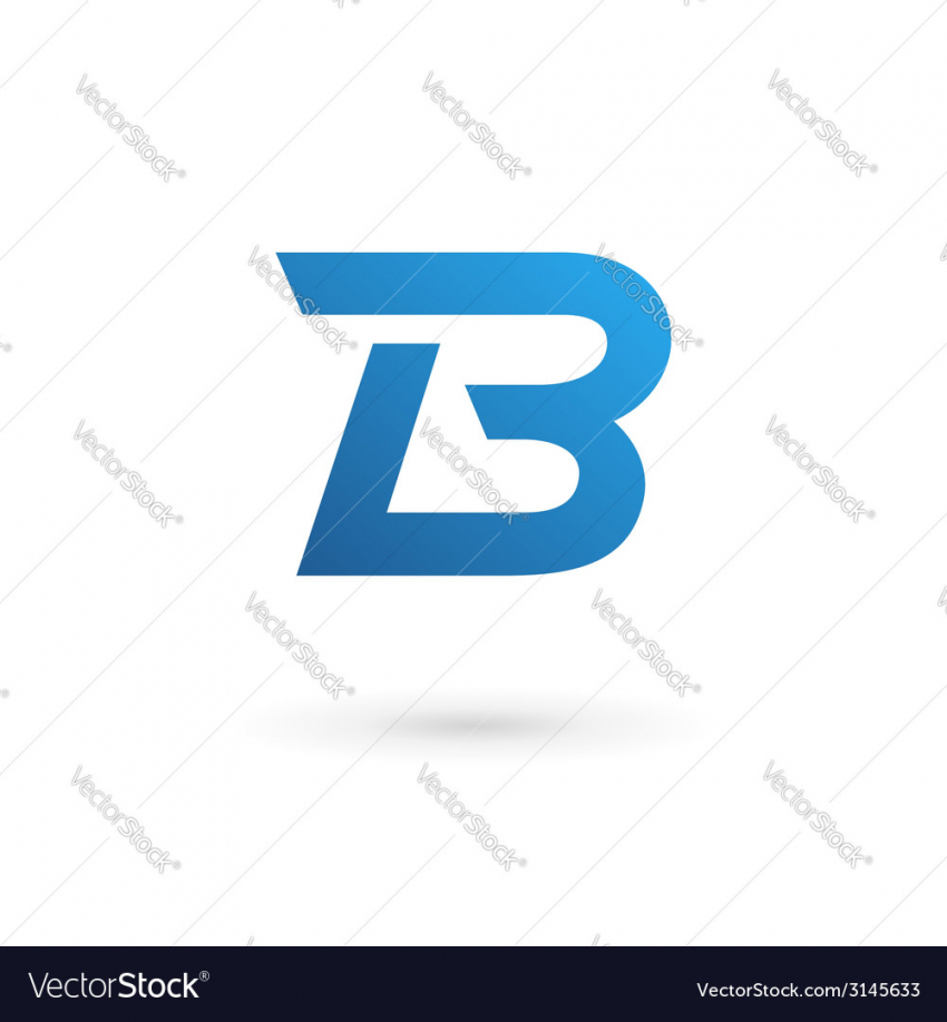 850x918 Letter B Logos Picture Of Letter B Logo Icon Royalty Free Vector