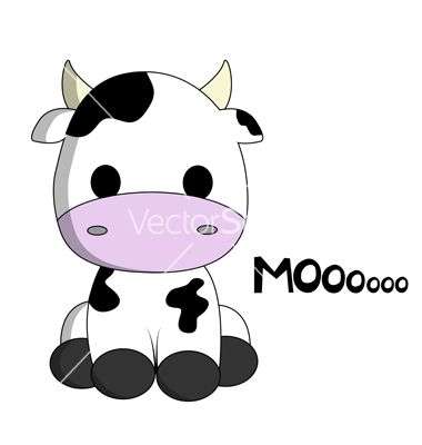 380x400 Draw So Cute Website Beautiful Cute Cow Cartoon Vector On