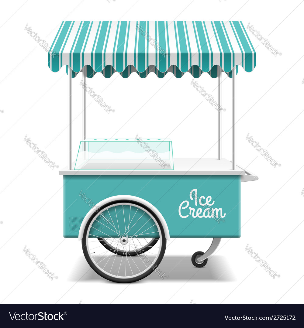 1000x1080 Ice Cream Cart Royalty Free Vector Image Vectorstock Business Plan