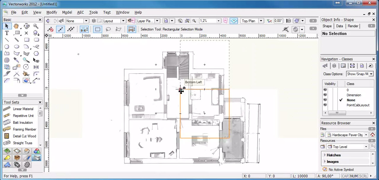 1277x608 Pointcab Grundriss In Vectorworks 2 Pointcab