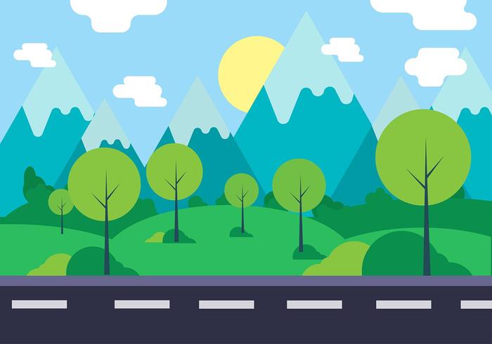 700x490 Landscape Free Vector Art