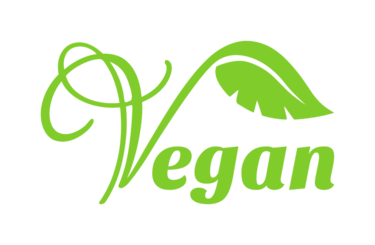 375x245 Free Vegan Logo Vector Graphic