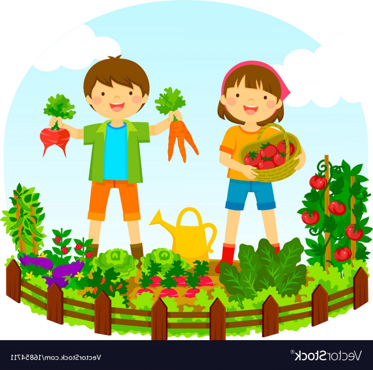 1200x1189 Garden Vector Graphics Sohadacouri