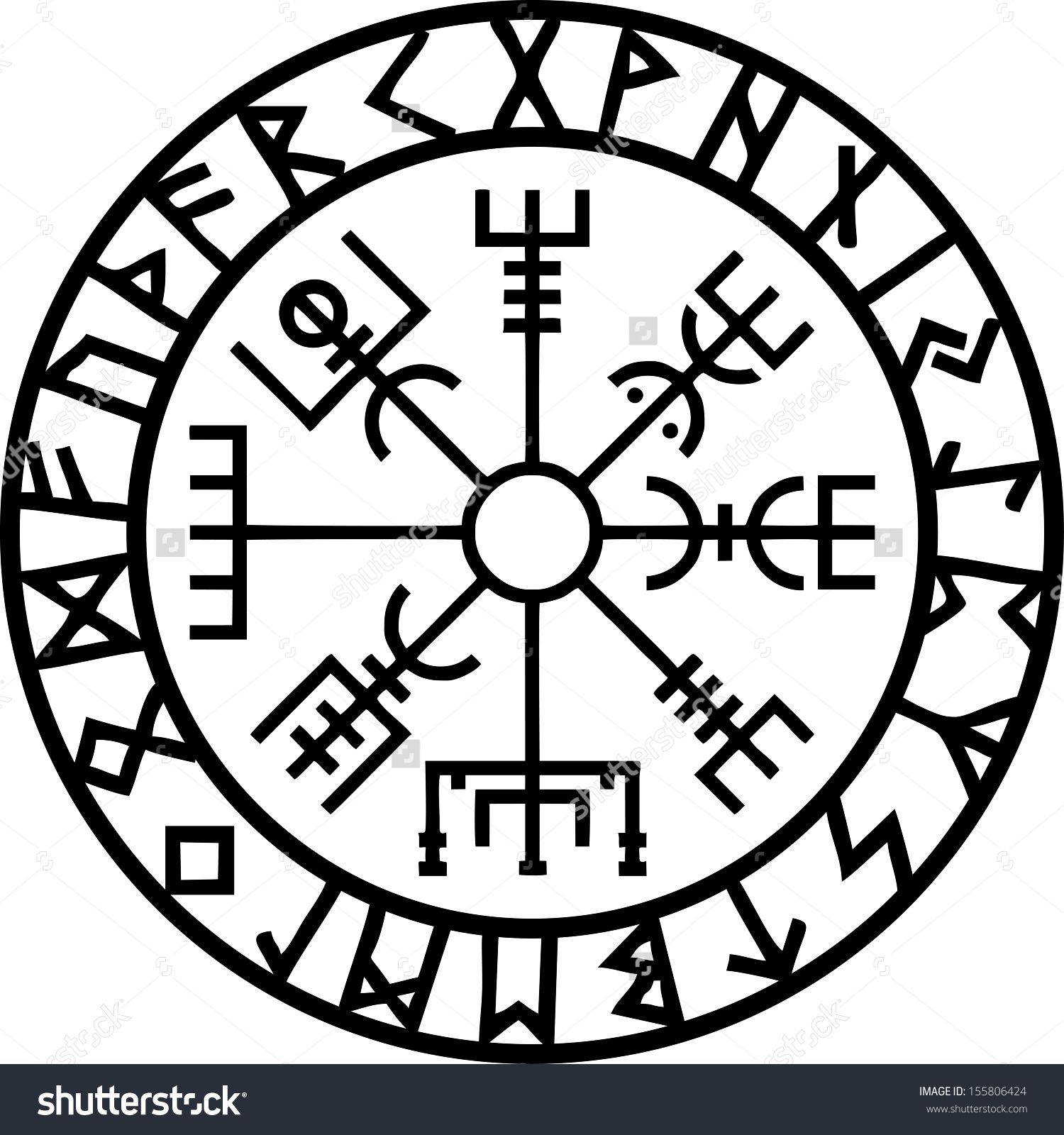 The best free Vegvisir vector images. Download from 14 free vectors of ...