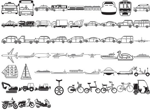 477x351 Free Vehicles Silhouette Vector Free Vector In Encapsulated