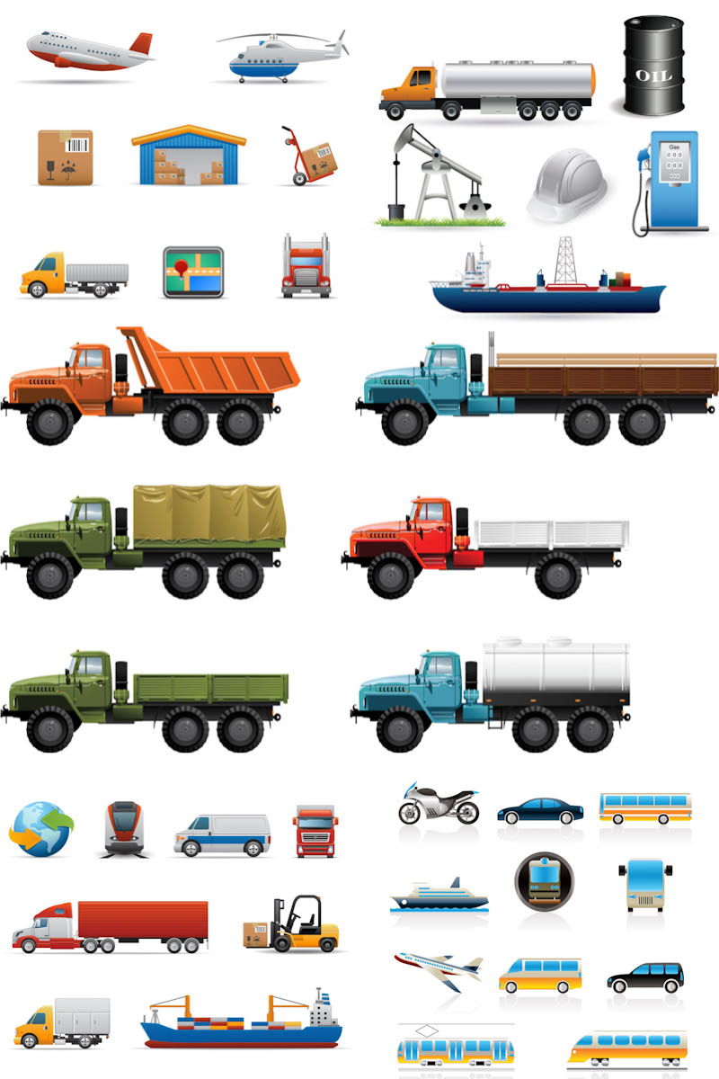 800x1200 Vehicle Icons Vector Vector Graphics Blog