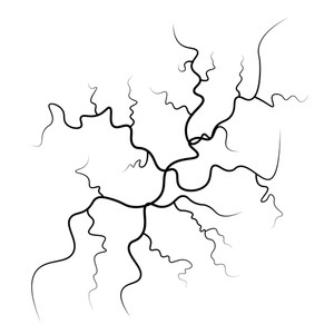 300x300 Saphenous Veins Royalty Free Vectors