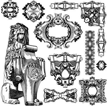 373x368 Versace Border Free Vector Download (5,594 Free Vector) For